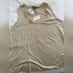Express linen tank top
